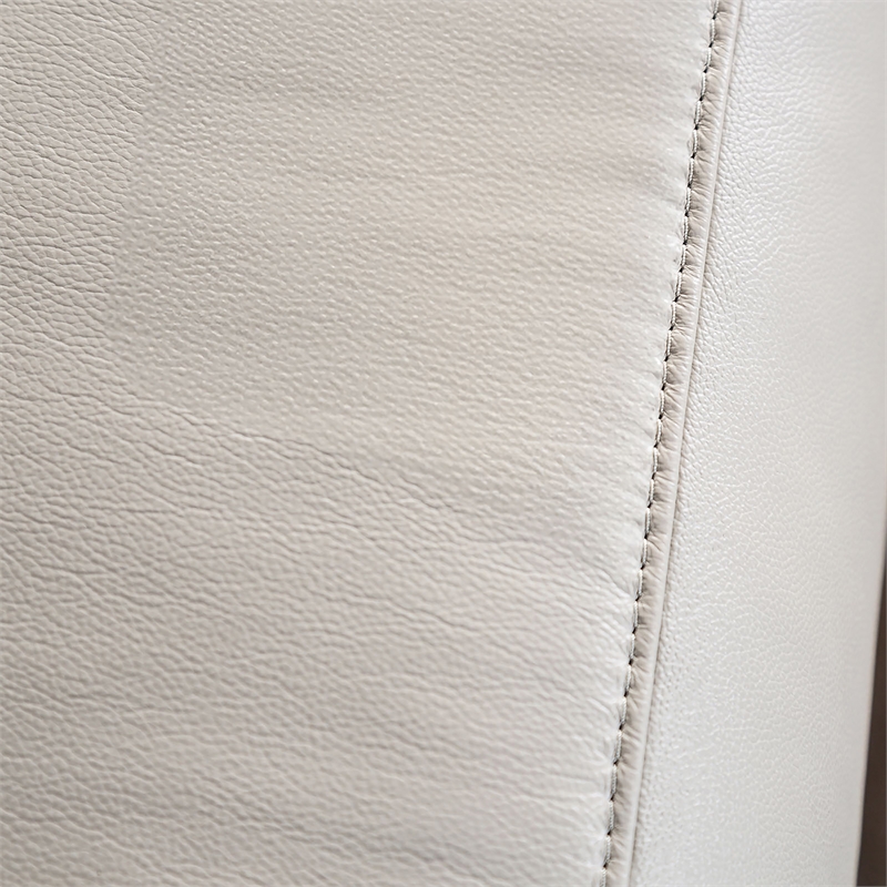 Furniture of America Telimate Leather Padded Recliner in Taupe