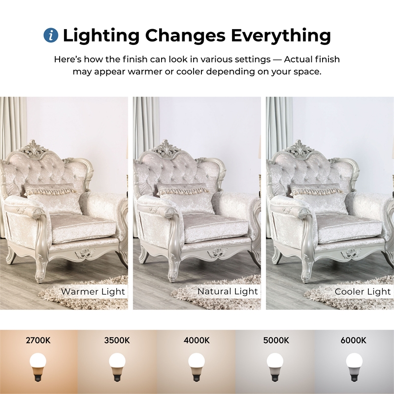 Furniture of America Jansing 3-Piece Solid Wood Tufted Sofa Set in Off White