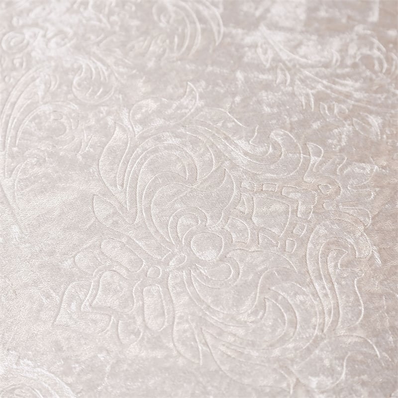 Furniture of America Jansing Solid Wood Tufted Arm Chair in Off White