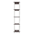 Furniture of America Seni 5-Tier 27-Inch Shelves Wood Open Bookcase in Espresso
