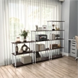 Furniture of America Seni 5-Tier 27-Inch Shelves Wood Open Bookcase in Espresso