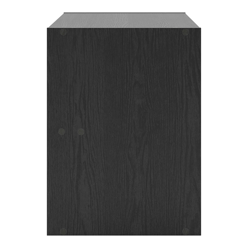 Furniture of America Seni Stackable Wood 2-Drawer Bookcase in Black