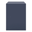 Furniture of America Seni Stackable Wood 2-Drawer Bookcase in Steel Blue