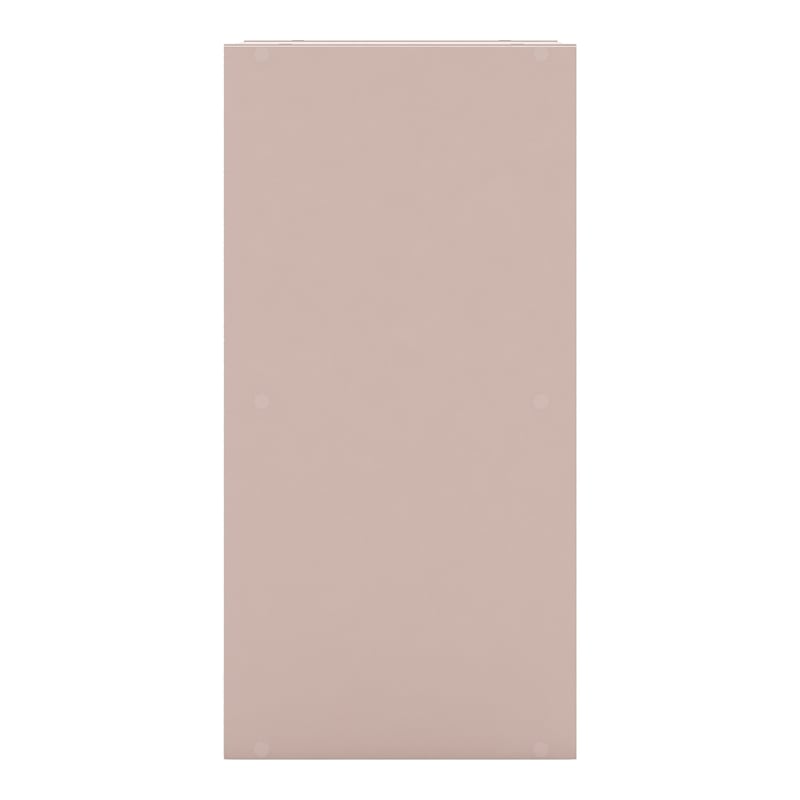 Furniture of America Seni Stackable Wood 2-Cube Bookcase in Light Pink