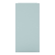 Furniture of America Seni Stackable Wood 2-Shelf Bookcase in Light Blue