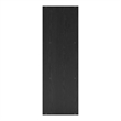 Furniture of America Seni Stackable Wood 3-Shelf Black Bookcase with Door