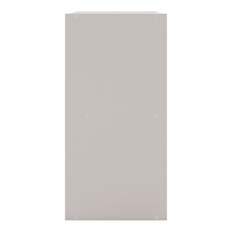 Furniture of America Seni Stackable Wood 4-Cube Bookcase in Gray