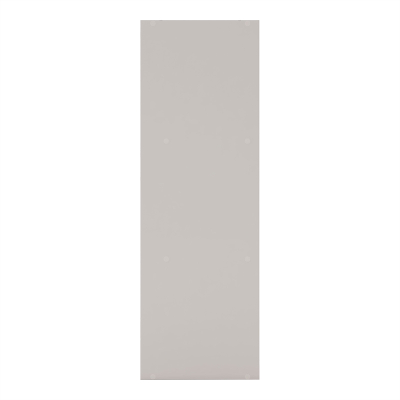 Furniture of America Seni Stackable Wood 3-Shelf Gray Bookcase with Door