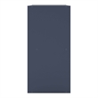 Furniture of America Seni Stackable Wood 4-Cube Bookcase in Steel Blue