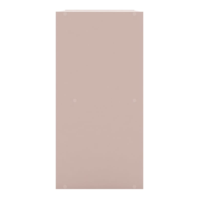 Furniture of America Seni Stackable Wood 4-Cube Bookcase in Light Pink