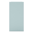 Furniture of America Seni Stackable Wood 4-Cube Bookcase in Light Blue