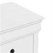 Furniture of America Arabella Wood 3-Piece King Bedroom Set in White