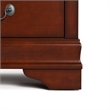 Furniture of America Arabella Wood 3-Piece Nightstand and Dresser Set in Cherry
