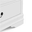 Furniture of America Arabella Wood 3-Piece Nightstand and Dresser Set in White