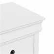 Furniture of America Arabella Wood White 2-Drawer Nightstands (Set of 2)