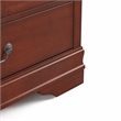 Furniture of America Arabella Wood Dresser with Mirror in Cherry