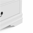 Furniture of America Arabella Wood Dresser with Mirror in White