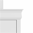 Furniture of America Arabella Wood Dresser with Mirror in White