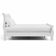 Furniture of America Arabella Wood 2-Piece King Bedroom Set in White