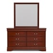 Furniture of America Arabella Wood 5-Piece Full Bedroom Set in Cherry
