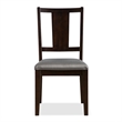 Furniture of America Arvin Wood Padded Side Chairs in Espresso (Set of 2)