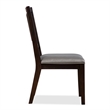 Furniture of America Arvin Wood Padded Side Chairs in Espresso (Set of 2)