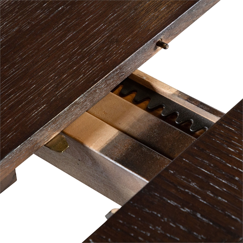 Furniture of America Arvin Wood Extendable Dining Table in Espresso