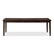 Furniture of America Arvin Wood 7-Piece Extendable Dining Table Set in Espresso