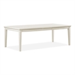 Furniture of America Arvin Wood 7-Piece Extendable Dining Table Set in White