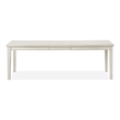 Furniture of America Arvin Wood 7-Piece Extendable Dining Table Set in White