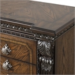 Furniture of America Byrne Wood Dovetail Espresso 3-Drawer Nightstand with USBs