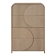 Furniture of America Tissen Wood Dovetail 4-Drawer Chest in Natural