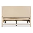 Furniture of America Don Wood and Metal Panel Queen Bed in Light Oak
