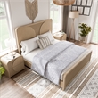 Furniture of America Tissen Wood King 3-Piece Bedroom Set in Natural