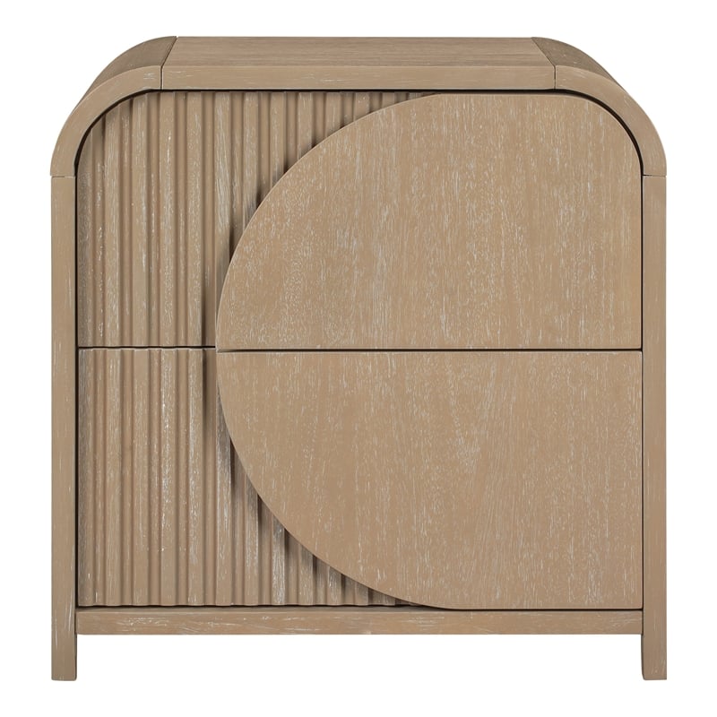 Furniture of America Tissen Wood Queen 3-Piece Bedroom Set in Natural