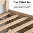 Furniture of America Don Wood Queen 3-Piece Bedroom Set in Light Oak