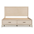 Furniture of America Don Wood Queen 3-Piece Bedroom Set in Light Oak
