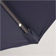 Furniture of America Vauren Fabric 10' Double Top Round Blue Umbrella with LED