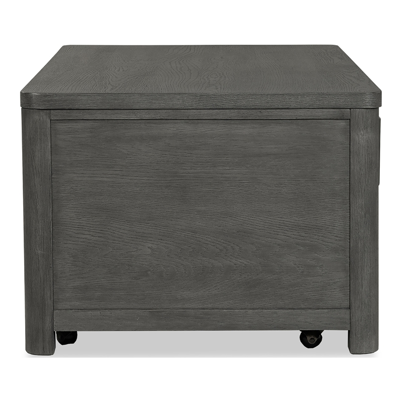 Furniture of America Selyra Wood Lift-Top Coffee Table in Gray
