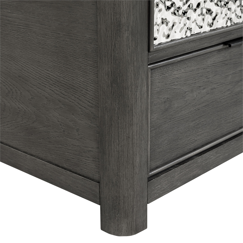 Furniture of America Selyra Wood Lift-Top Coffee Table in Gray