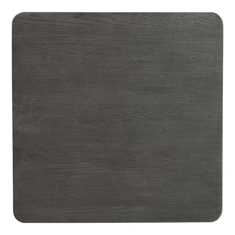 Furniture of America Selyra Wood 1-Drawer Gray End Table with Shelf