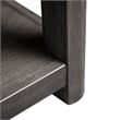 Furniture of America Selyra Wood 1-Drawer Gray End Table with Shelf
