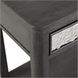Furniture of America Selyra Wood 2-Drawer Gray Sofa Table with Shelf