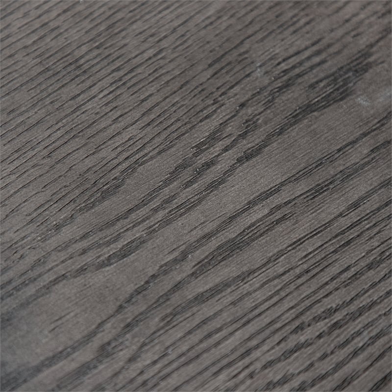 Furniture of America Selyra Wood Gray Chairside Table with Charging Port and USB