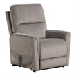 Furniture of America Nightfall Gray Fabric Power Lift Recliner with USB Port