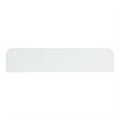 Furniture of America Alcala Wood White 71-Inch TV Stand With Electric Fire Place