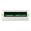 Furniture of America Alcala Wood White 71-Inch TV Stand With Electric Fire Place