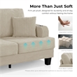 Furniture of America Reese Chenille Black Loveseat with Cup Holders