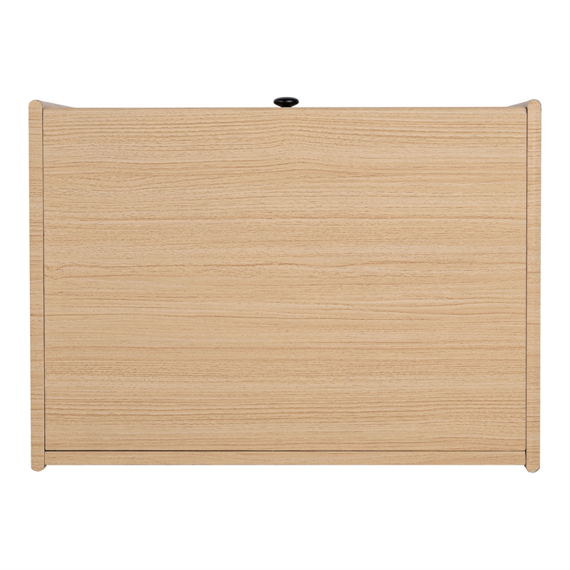 Furniture of America Cole Wood Natural 1-Drawer Pet-Friendly Design Side Table