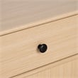 Furniture of America Cole Wood Natural 1-Drawer Pet-Friendly Design Side Table